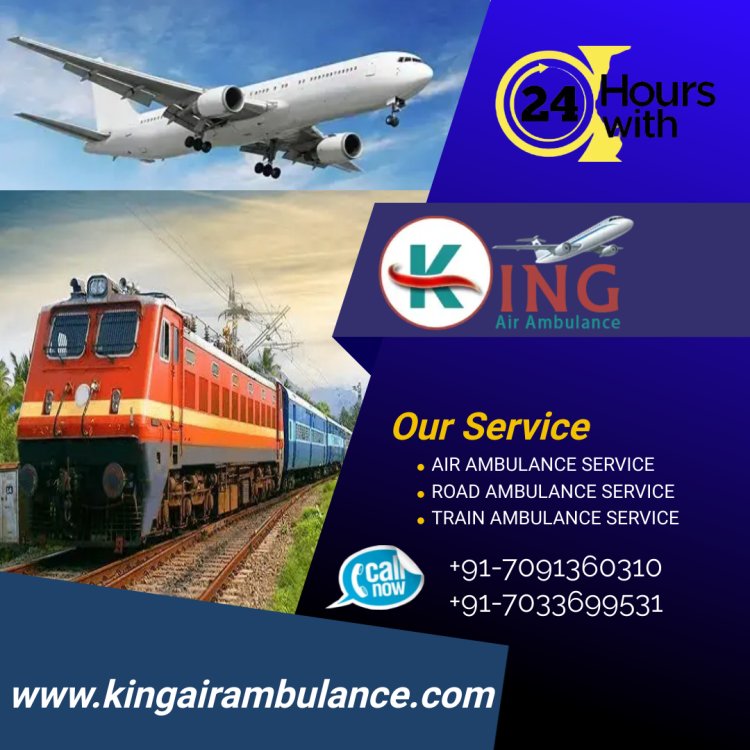 Get the Advance Support of the Train Ambulance in Patna by King Ambulance