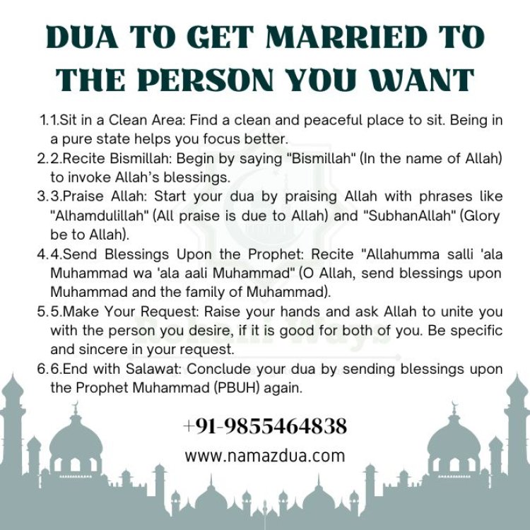 Dua To Get Married To The Specific Person You Love