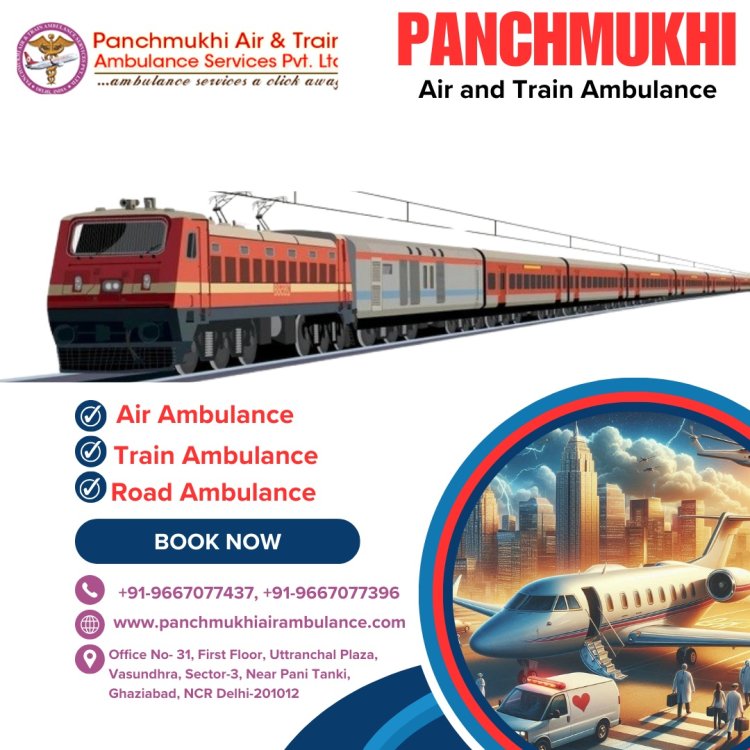 Panchmukhi Train Ambulance in Patna is Serving Patients with risk-free medical Relocation