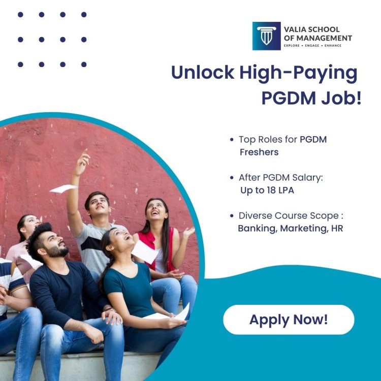 PGDM Jobs, Salary, and Scope - VSM