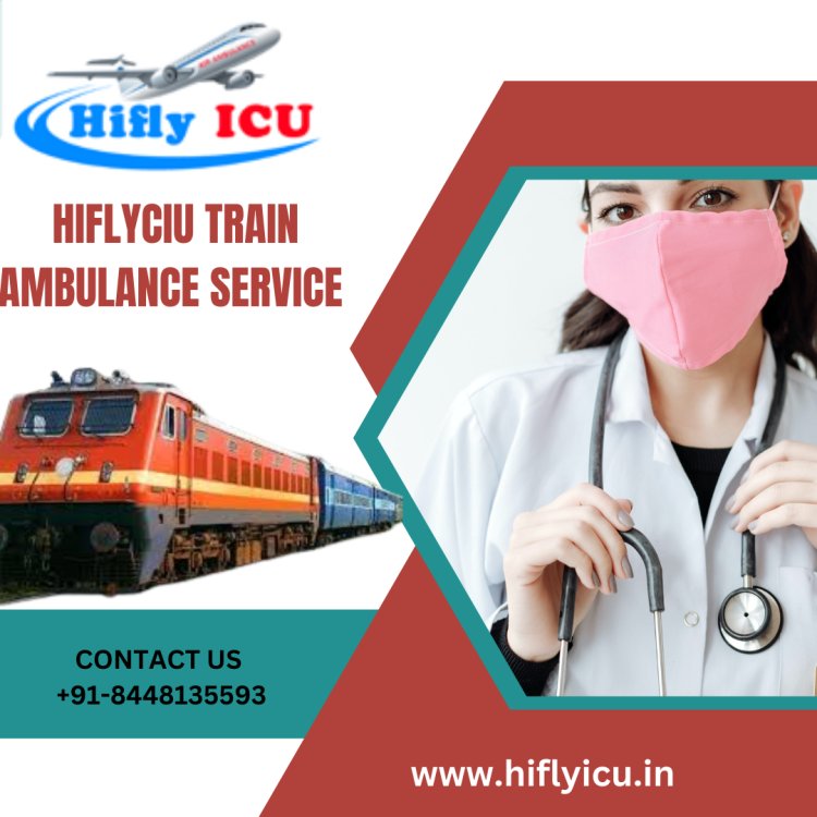 Dependable Train Ambulance Service in Bilaspur by Hiflyicu