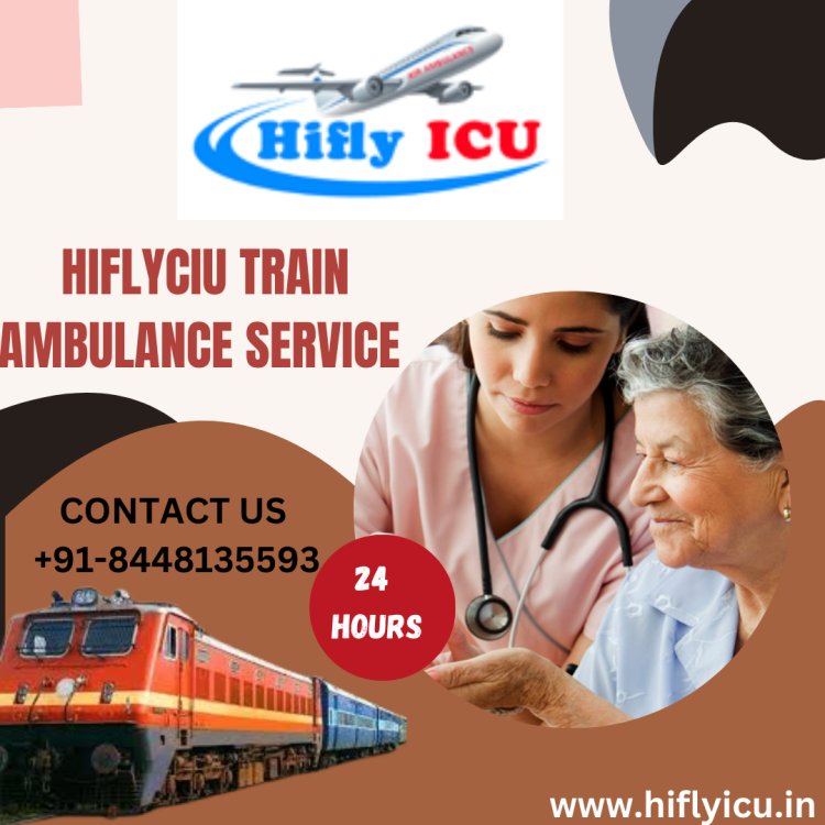 Safe & Reliable Train Ambulance Service in Bokaro by Hiflyicu