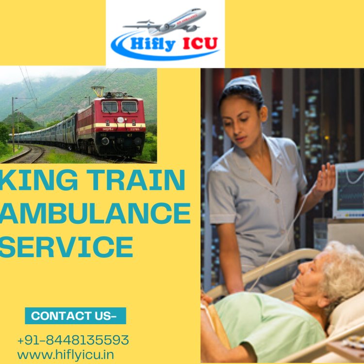 Excellent Patient Transfer Air & Train Ambulance Service in Patna by Hiflyicu