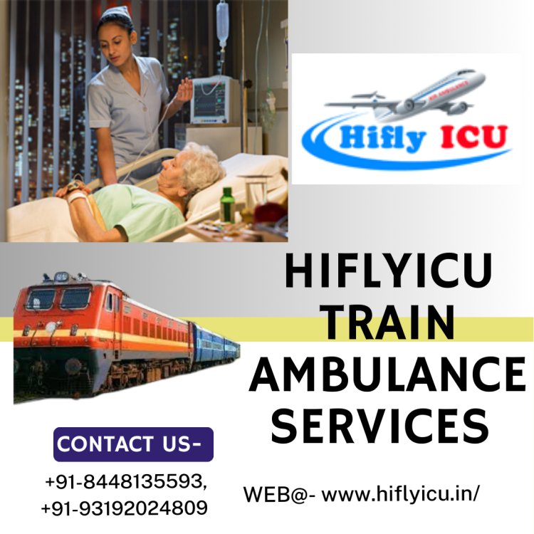 Speedy Solace Train Ambulance Service in Kolkata Hiflyicu