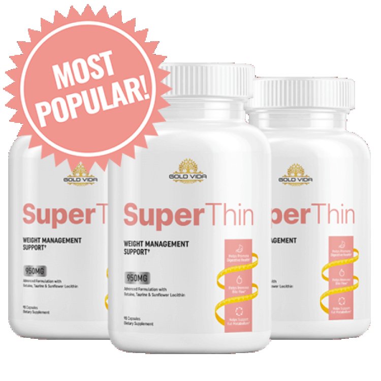 SuperThin (Gold Vida Reviews) Supports Healthy Metabolism And Burn Fat Faster Than Ever