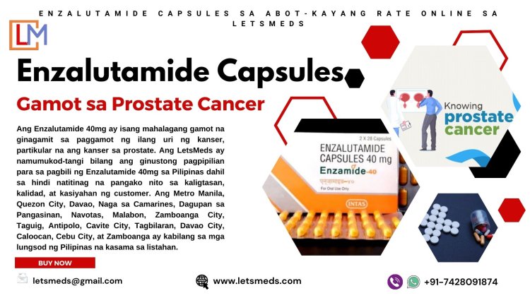 Enzalutamide Capsules Online Bumili Enzamide 40 mg Presyo Filipinas