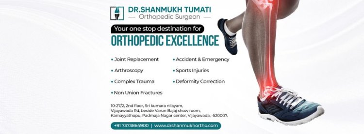 Dr. Shanmukh Tumati, best Orthopedic Surgeon in Vijayawada