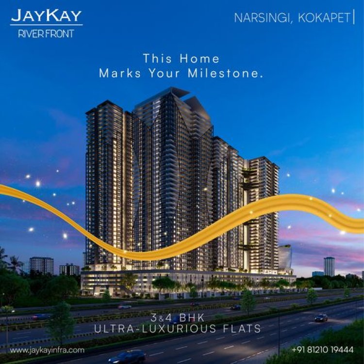 3 and 4BHK new apartments in Narsingi hyderabad | JayKay Infra