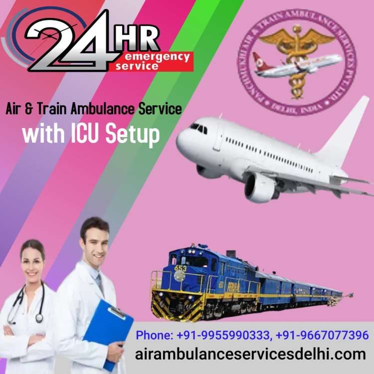 Utilize Panchmukhi Train Ambulance in Patna with Top Medical Facilities