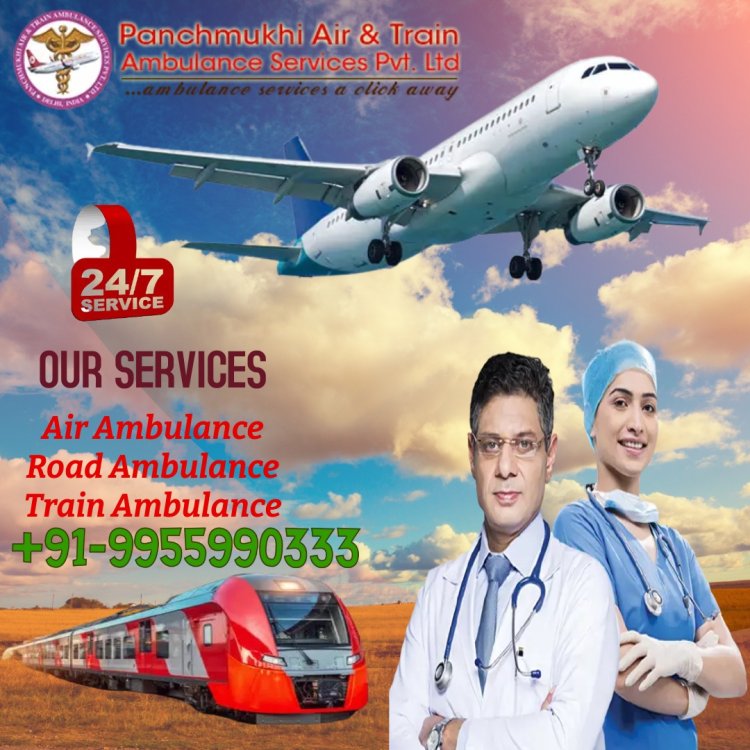 Panchmukhi provides the Best Emergency Train Ambulance in Patna