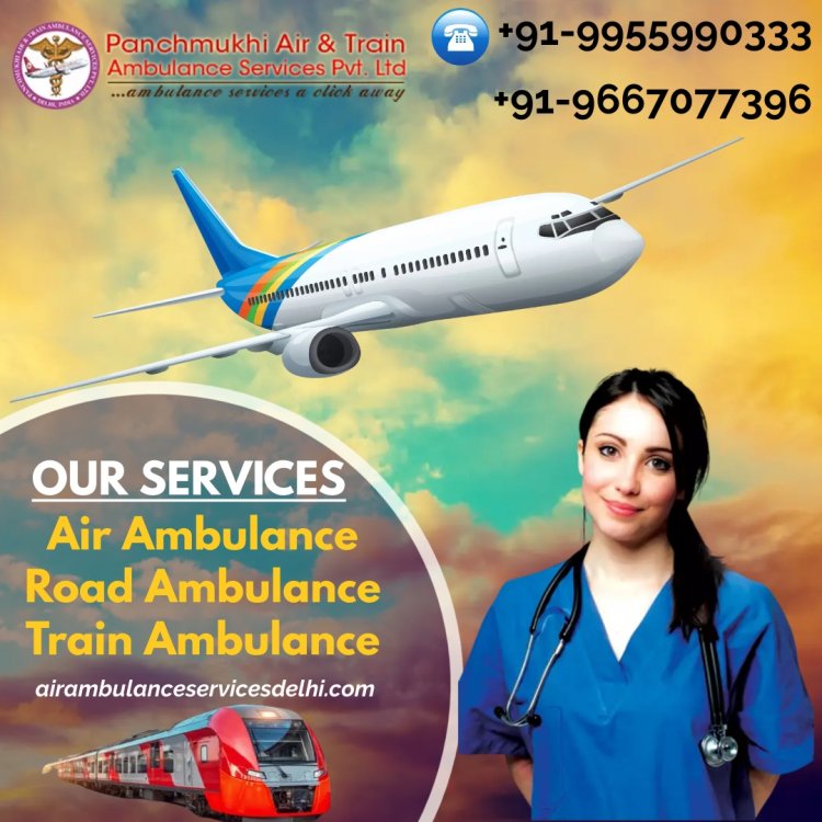 Get a Panchmukhi Train Ambulance in Ranchi for a World-Class ICU Facility