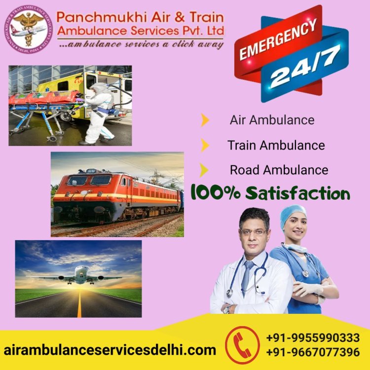 Utilize Panchmukhi Train Ambulance Services in Delhi at a Very Economical Cost