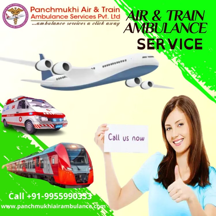 Get a Trustable Panchmukhi Train Ambulance in Jamshedpur with a Medical Team