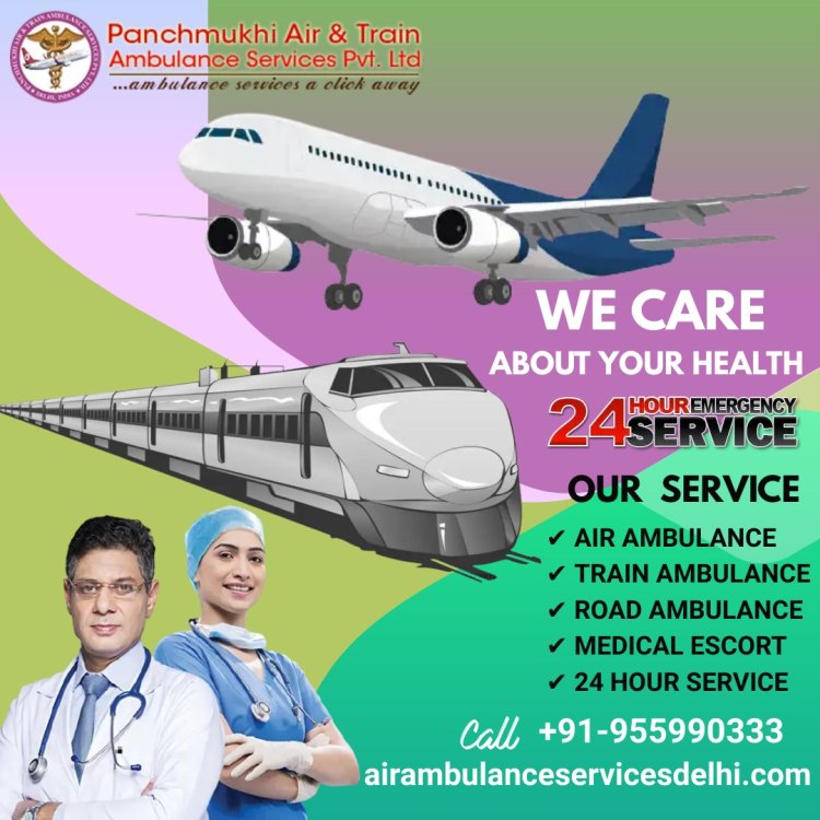 Use the Best Modern Equipped Ambulance by Panchmukhi Train Ambulance in Bangalore