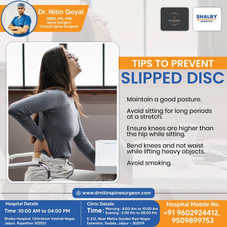 Dr. Nitin Goyal- Slip Disc doctor in Jaipur