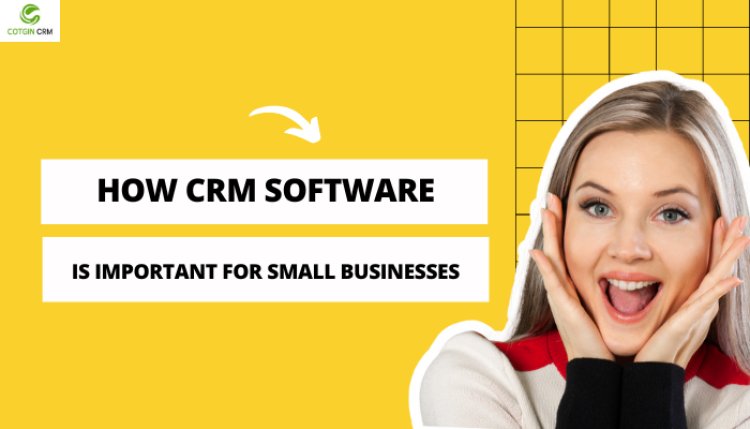 How CRM Software is Important for Small Businesses