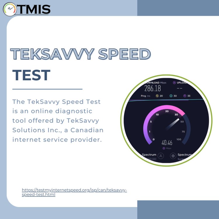 TekSavvy Speed Test Uncovering the True Speed of Your Internet Connection