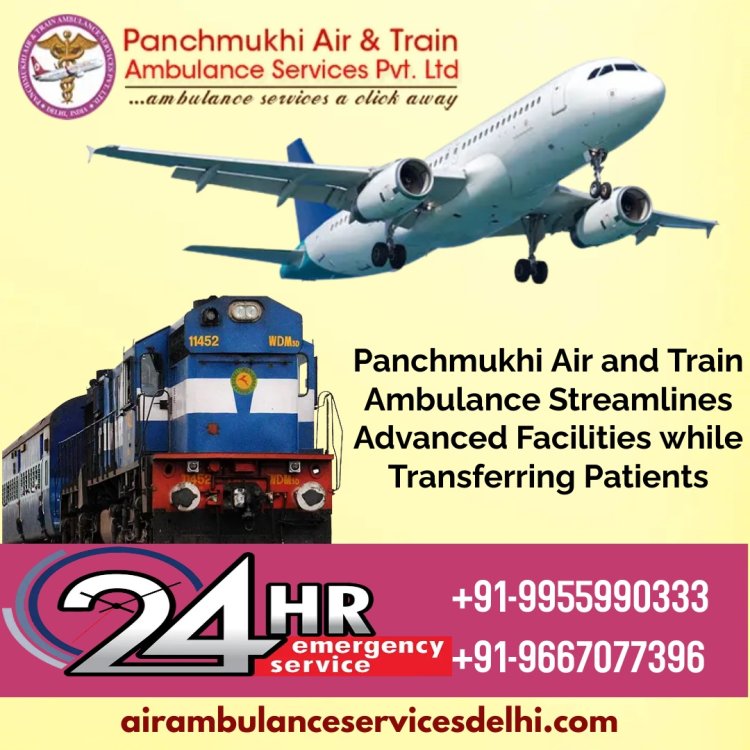 Panchmukhi Train Ambulance in Ranchi is dedicated to Delivering a Turbulence-Free Relocation Mission