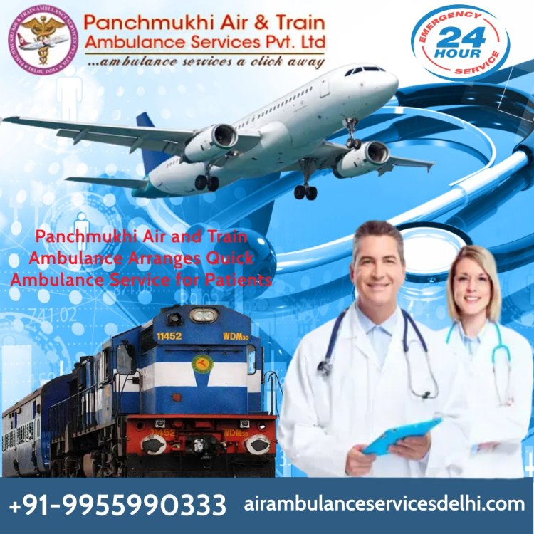 Panchmukhi Train Ambulance in Kolkata is a Convenient and Cost-Effective Medium of Relocation