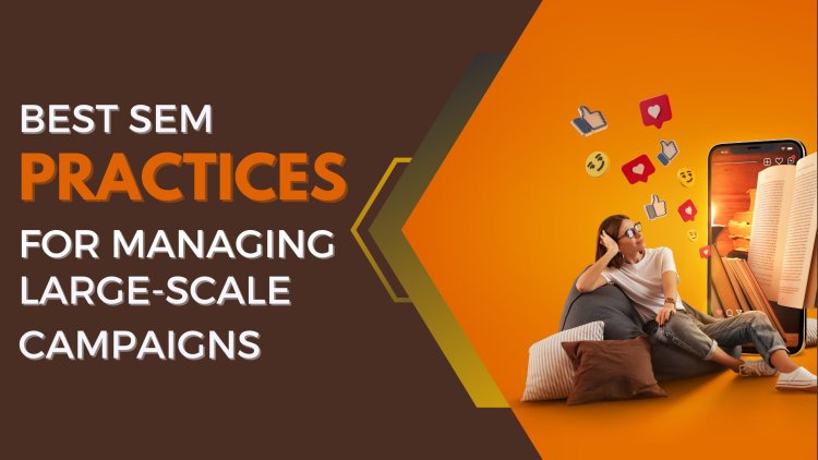 Best SEM Practices For Managing Large-Scale Campaigns