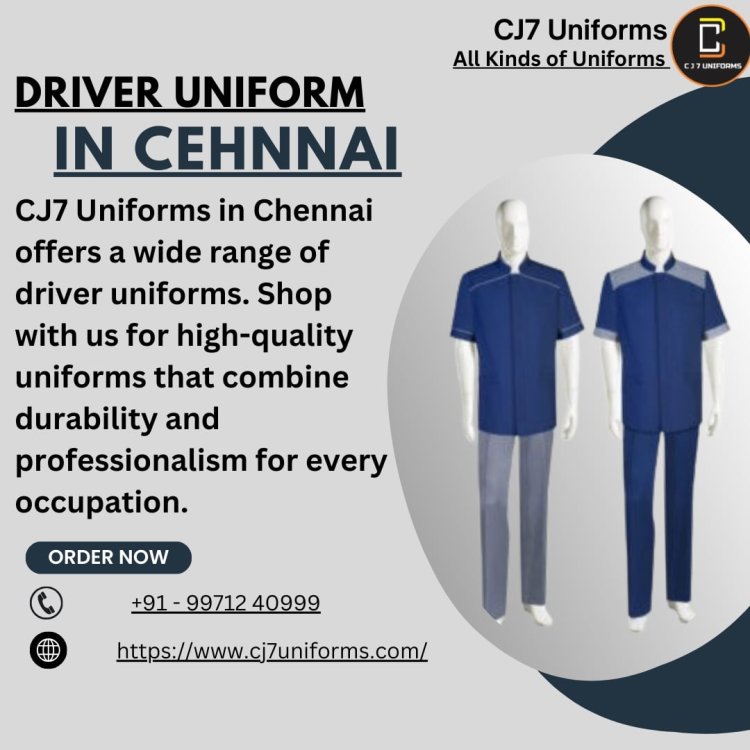 CJ7 Uniforms - Leading Provider of Driver Uniforms in Chennai