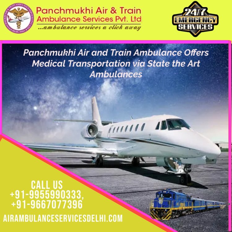 Travel with safety via our medically outfitted Panchmukhi Train Ambulance in Ranchi