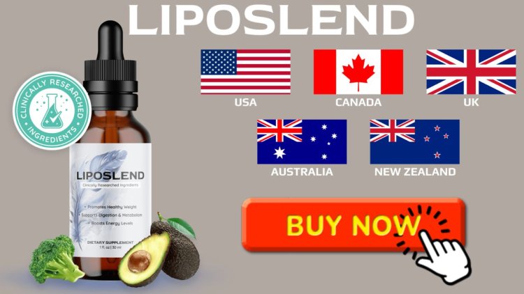 LipoSlend Weight Loss Drops (USA, CA, UK, AU, NZ & IE) Reviews [Updated 2024]