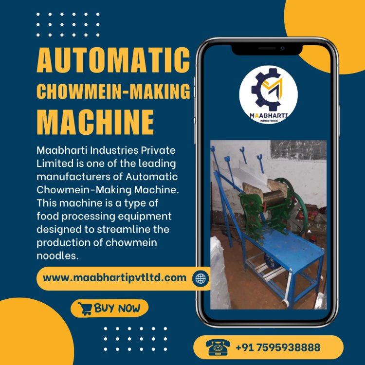 Automatic Chowmein-Making Machine For Sale