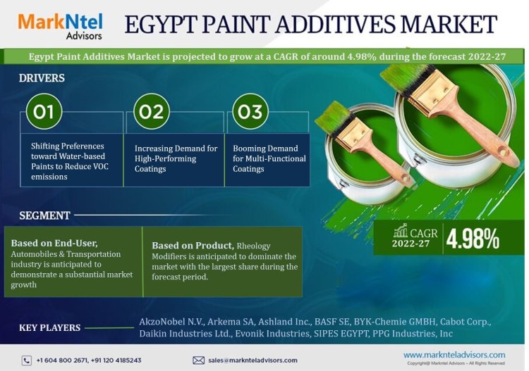 Exploring Egypt Paint Additives Market: Rising Trends, Opportunities and Challenges