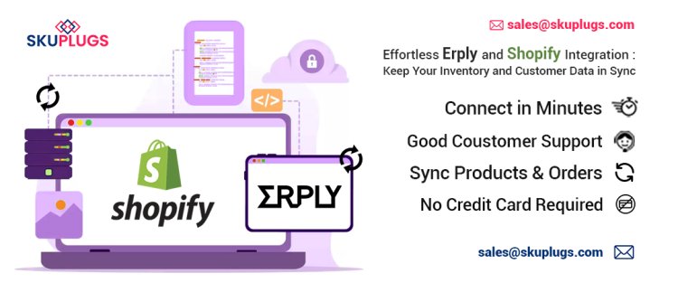 Effortless Erply and Shopify Integration : Keep Your Inventory and Customer Data in Sync"