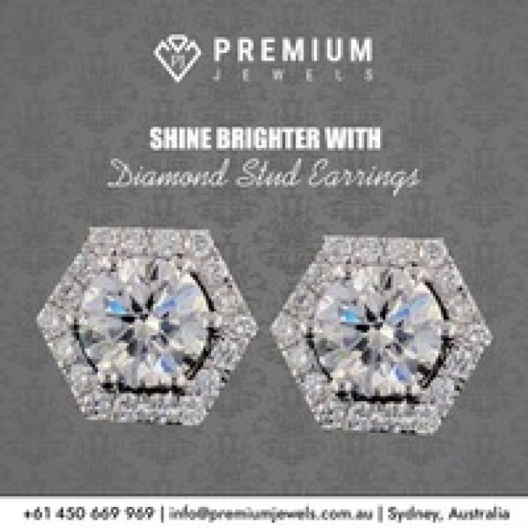 Discover the Perfect Diamond Stud Earrings – Shop Online at Premium Jewels