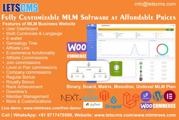 LETSCMS Pvt Ltd is dedicated to empowering your business with innovative MLM solutions and web development expertise