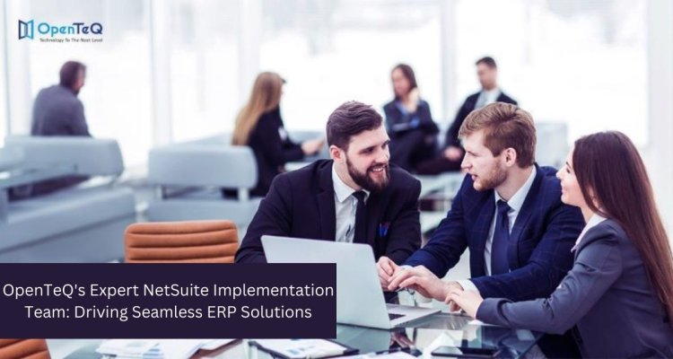 OpenTeQ's Expert NetSuite Implementation Team: Driving Seamless ERP Solutions