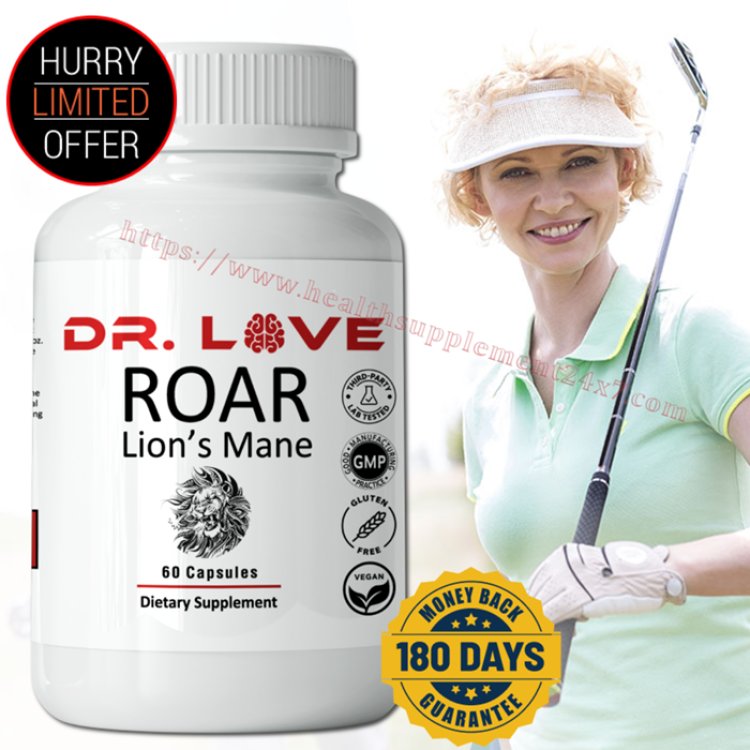 Roar Lion's Mane-Improves Attention,Information Identification & Immediate,Working Memories!