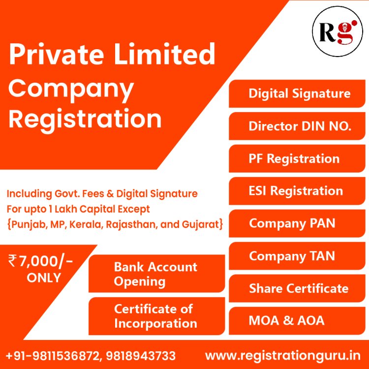 Private limited company registration in India