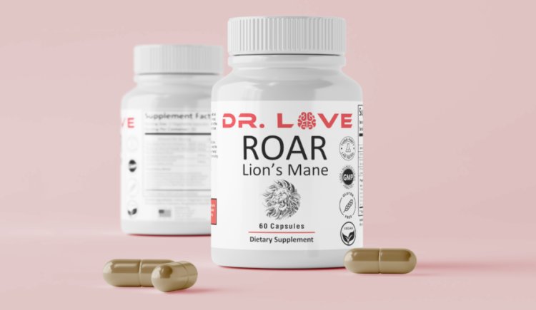 Dr. Love Roar Lion's Mane [Deal of the Day] Improve Brain Function, FEEL HEALTHY and ENERGIZED