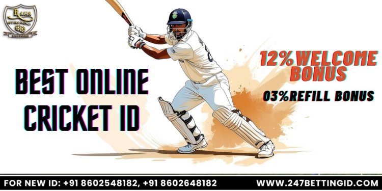 247BettingID: Your Trusted Destination for the Best Online Cricket Betting ID and Master Panel Info in India