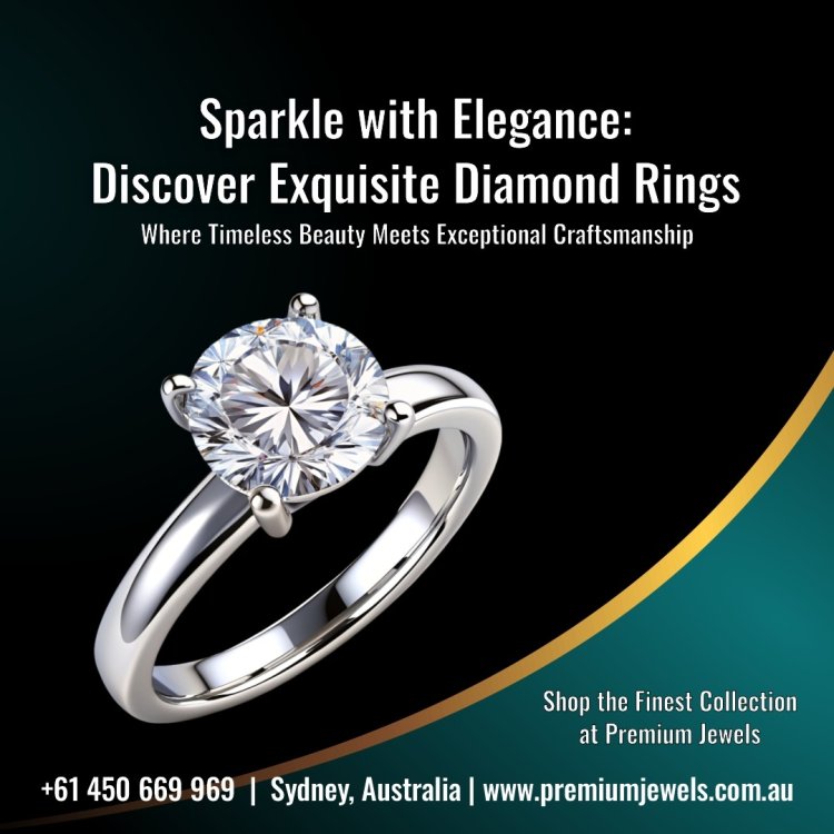 Premium Jewels: Explore Our Exclusive Collection of Diamond Rings Online