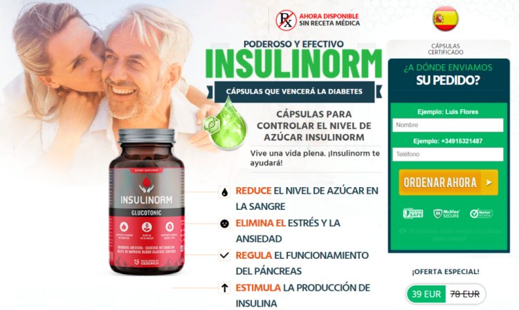 Insulinorm Glucotonic - Insulinorm Composición, Insulinorm Precio en Farmacia,Insulinorm para que sirve.