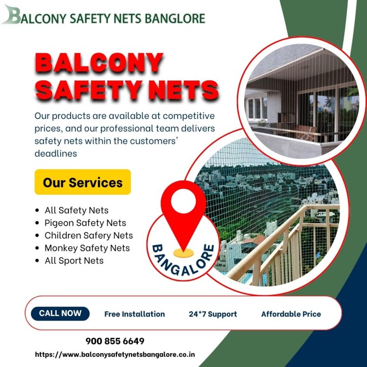 Balcony Safety with Venky Safety Nets in Bangalore