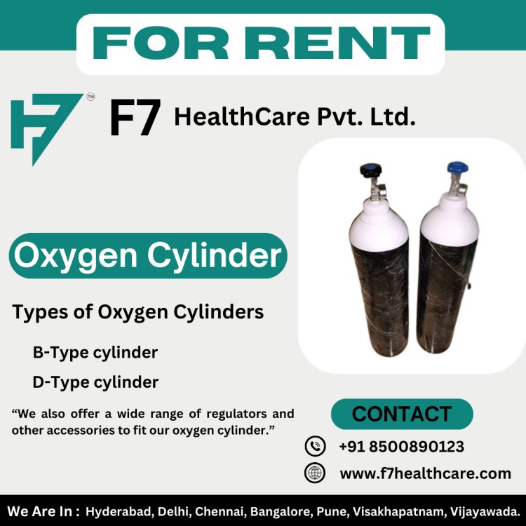 Oxygen Cylinder For Rent And Sale In Hyderabad