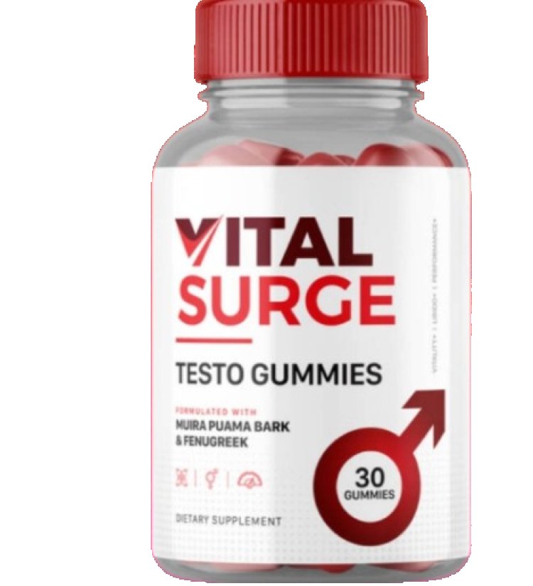 Vital Surge Testo Gummies Male Enhancement.