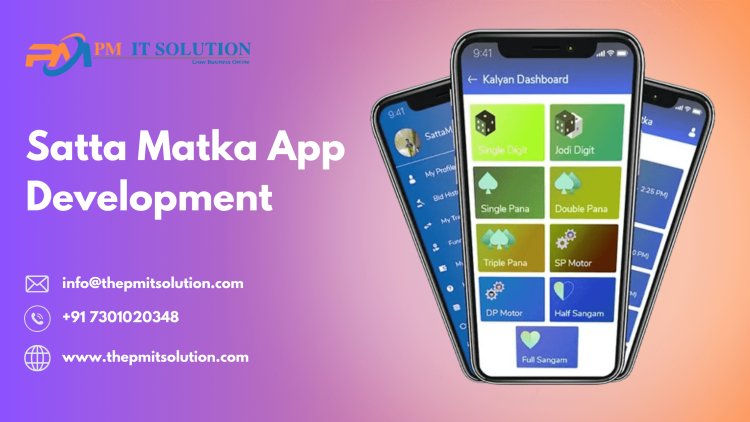 Developing Software and Apps for the Satta Matka Game