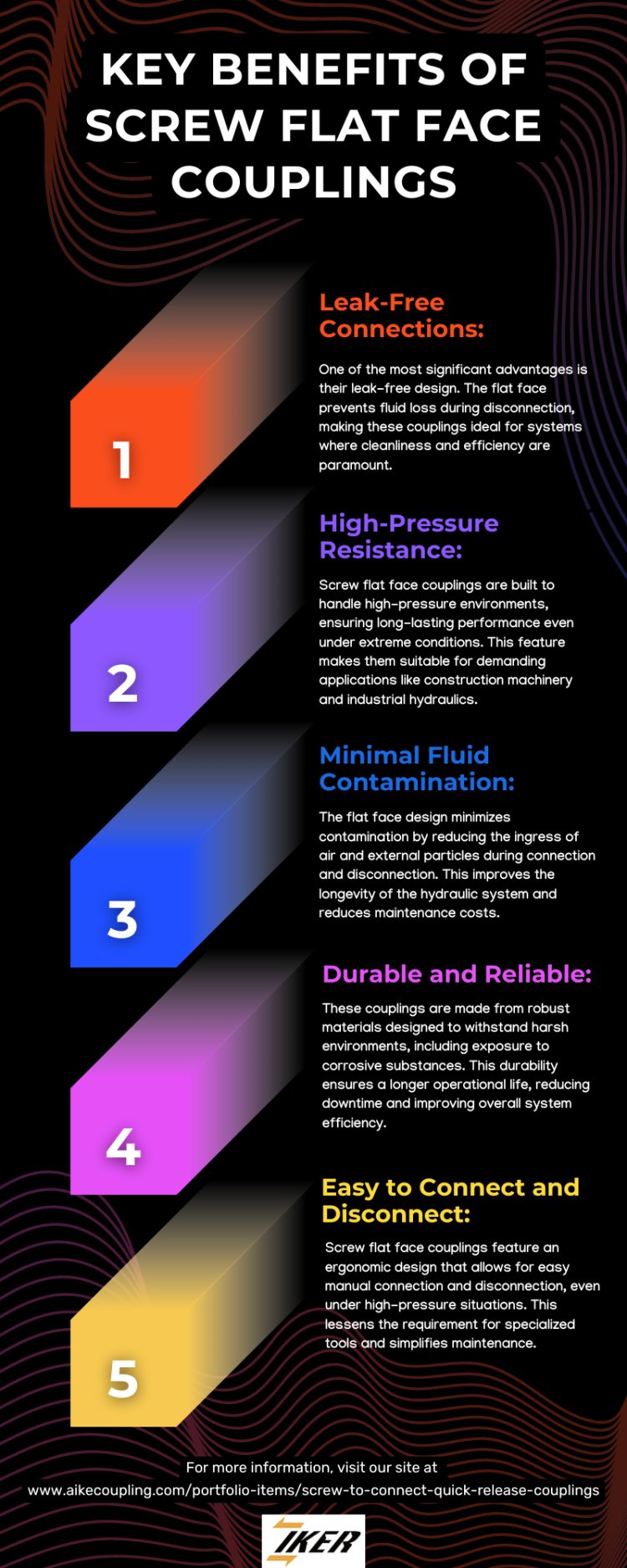 Key Benefits of Screw Flat Face Couplings [Infographic]