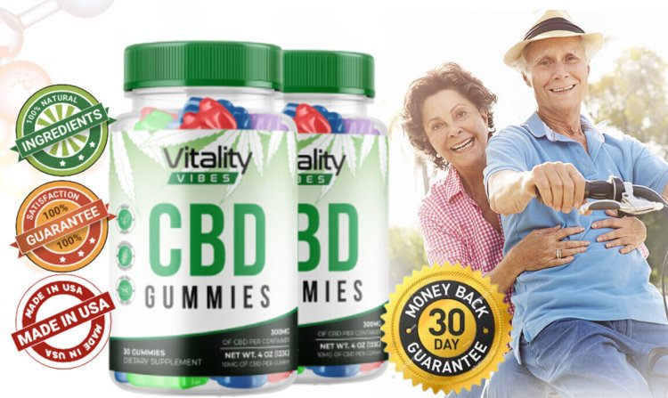 Vitality Vibes CBD Gummies (NEW 2024!) Promoting Natural Pain Relief Support!