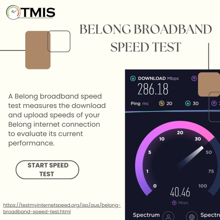 What to Do If Your Belong Broadband Speed Test Results Are Slow