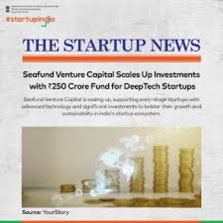 Best Indian Venture Capital Firms for Startups · SEAFUND