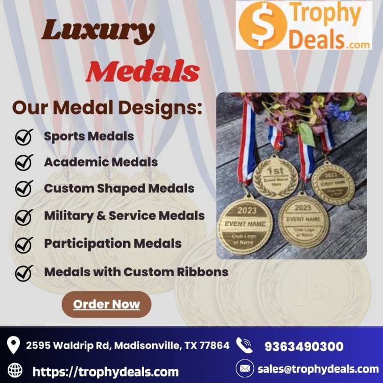 Distinctive Custom Medals and Dance Trophies for Every Achievement