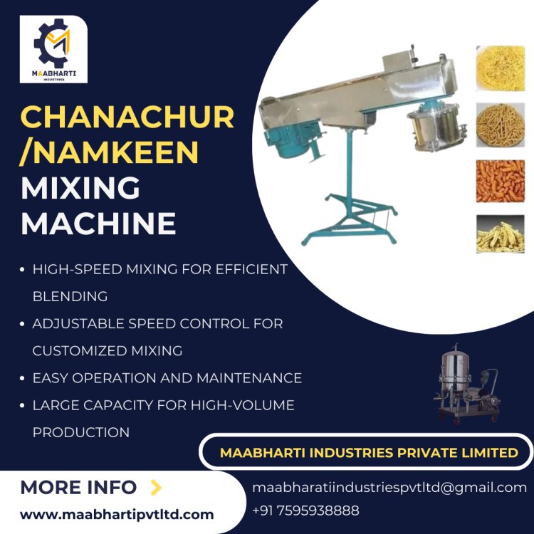 Chanachur/Namkeen Mixing Machine | Manufacturer | India