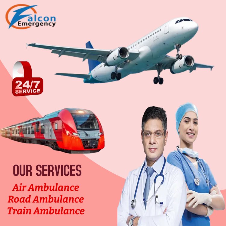 Falcon Train Ambulance in Patna offers fully licensed medical transport